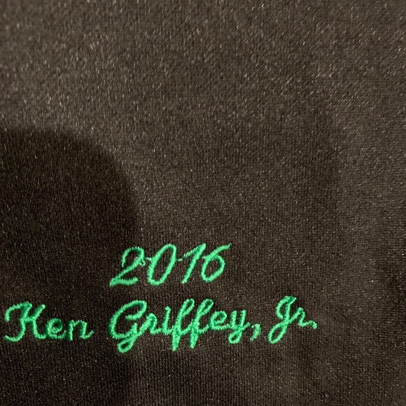 Ken Griffey Jr Seattle Mariners Jersey Mens XL NWT 2016 Black Alt w patches - Picture 4 of 14